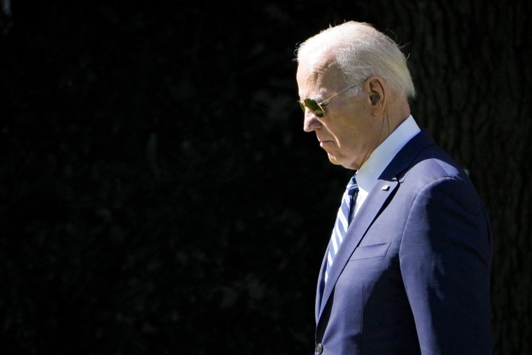 How Biden aides are trying to shield the president from protests