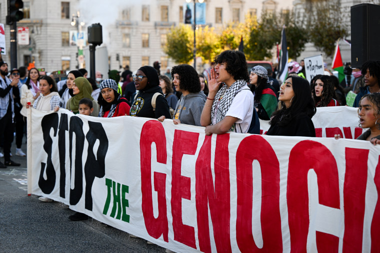 Pro-Palestine protest in San Francisco