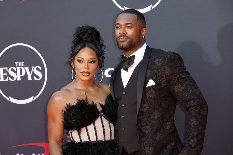 Bianca Belair and Montez Ford attend the 2023 ESPY Awards.