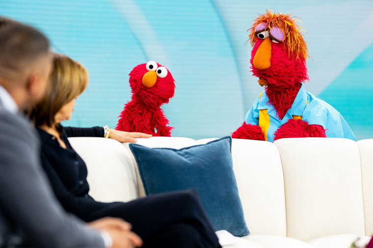 Louie joined Elmo on TODAY to talk about his viral tweet about mental health.