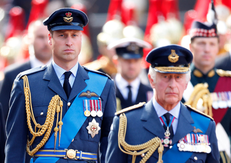 Prince William, Prince of Wales and King Charles III 