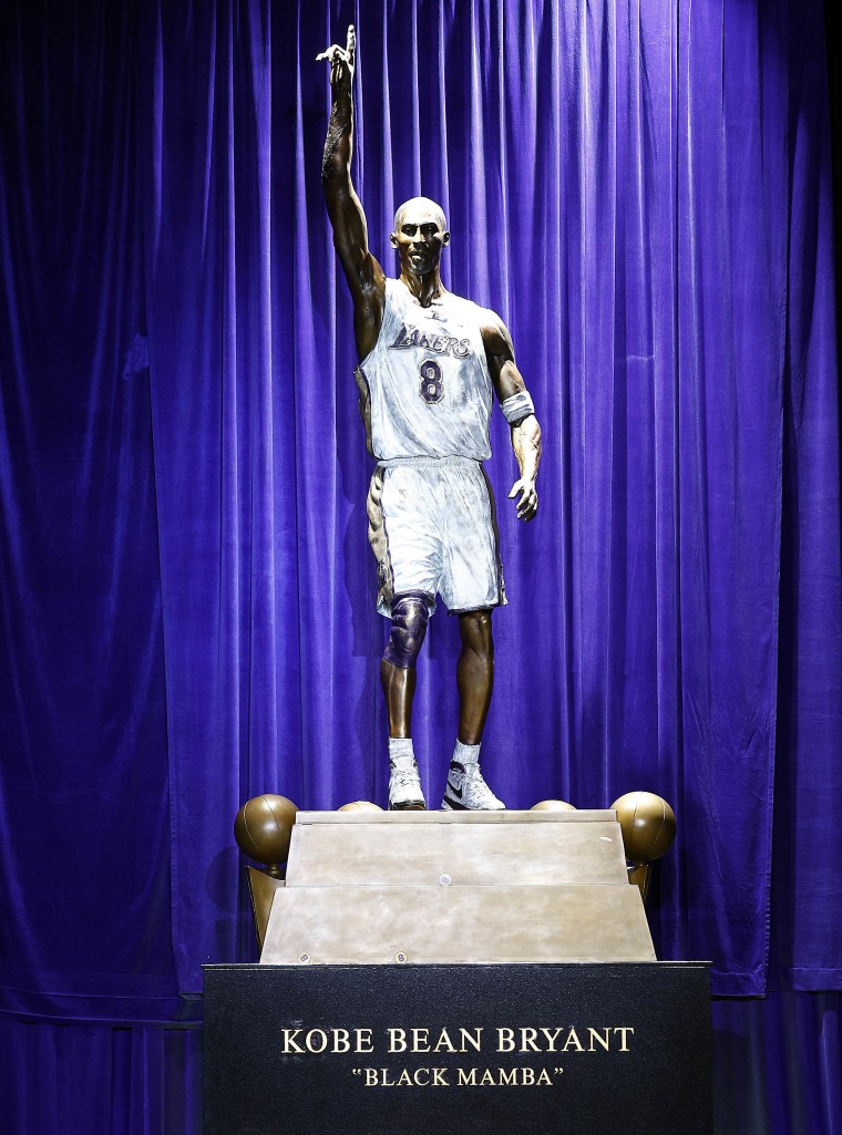 Los Angeles Lakers Unveil Kobe Bryant Statue
