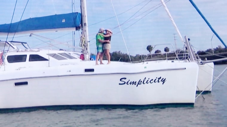 Kathy Brandel and Ralph Hendry had spent the last 10 years sailing around the Caribbean on their yacht.