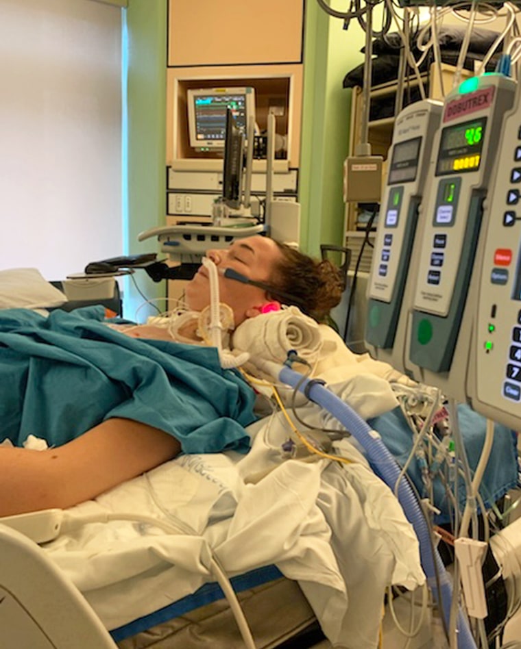 Hillary Steffen experienced heart failure and doctors worried she might need a heart transplant. Thanks to help from a heart pump and other intervention, Steffen's heart failure was short-lived.
