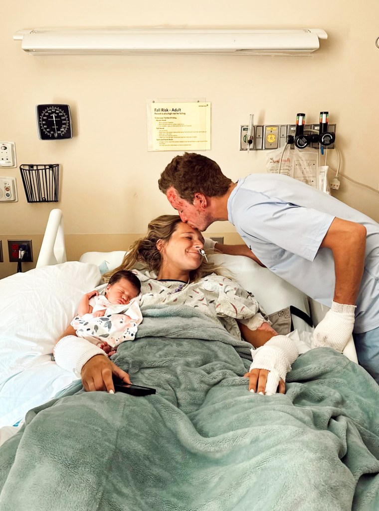 While recovering from burns they sustained in a house fire, Rachel and Travis Standfest have learned to care for each other--and their new daughter--in ways they never imagined they would. 