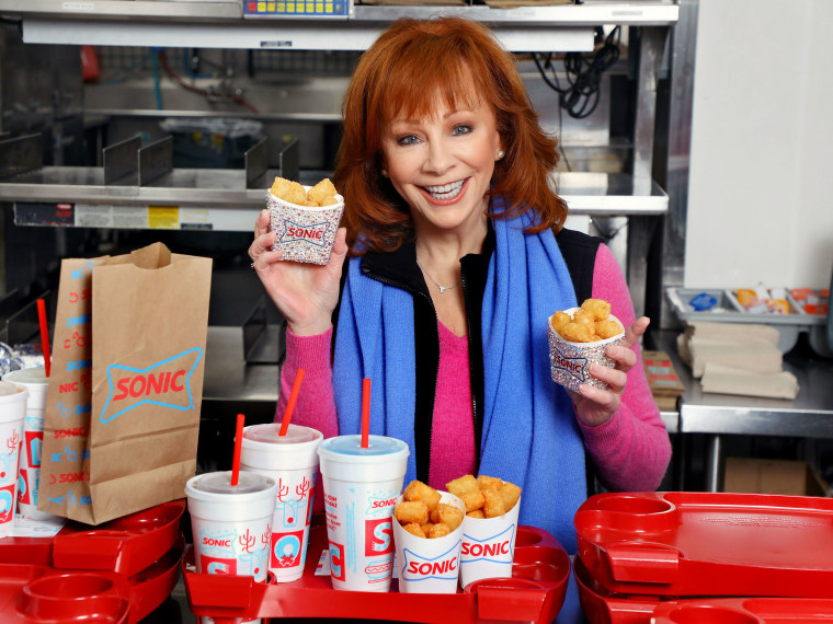 Reba McEntire, big Sonic fan, debuts her Sweetheart Meal for Valentine’s Day