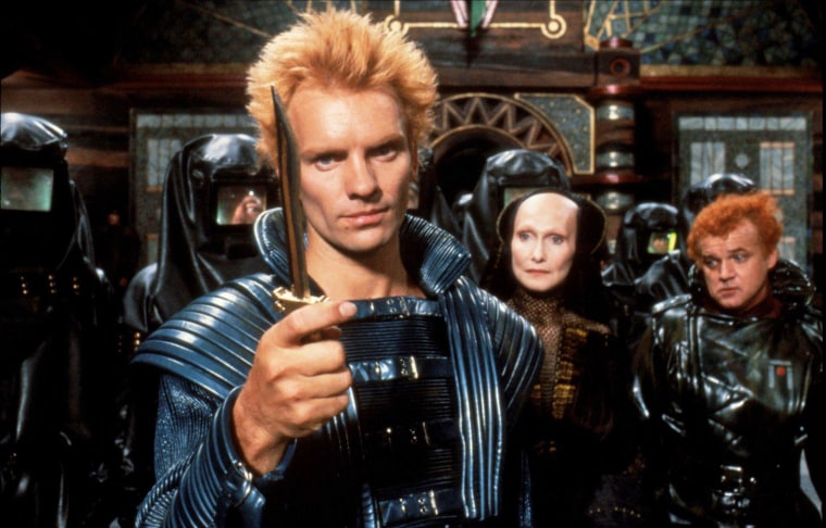 Sting and Silvana Mangano in the 1984 "Dune."