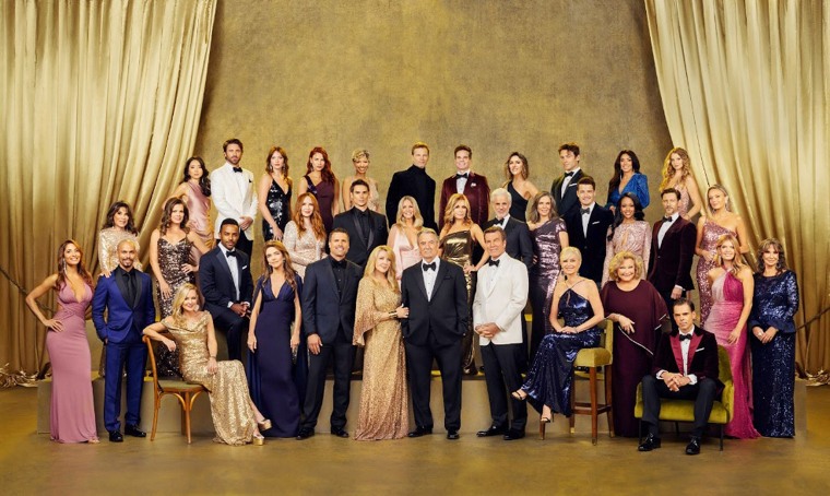 The cast of "The Young and the Restless."