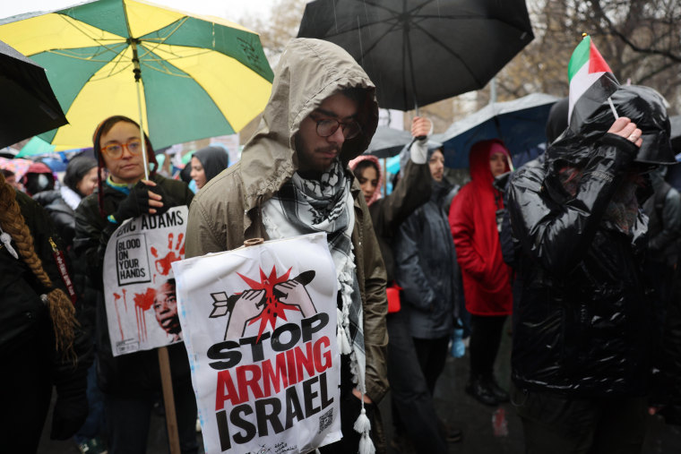 Image: Activists Demonstrate In NYC Calling For An Israeli Ceasefire In Gaza
