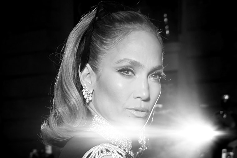 Jennifer Lopez attends the Valentino Haute Couture Spring/Summer 2024  show in Paris.
