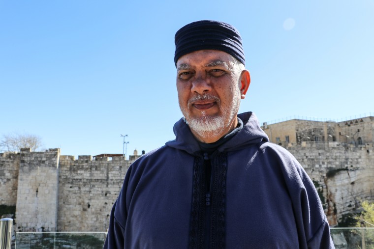 Mustafa Abu Sway in Jerusalem.