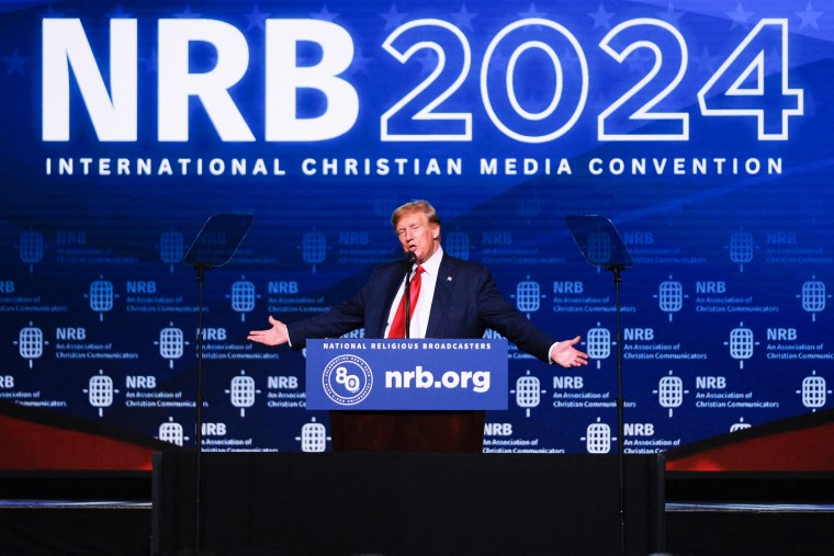 Donald Trump at the National Religious Broadcasters International Christian Media Convention