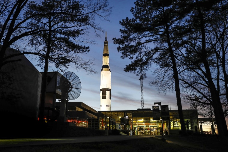 The state operated U.S. Space & Rocket Center