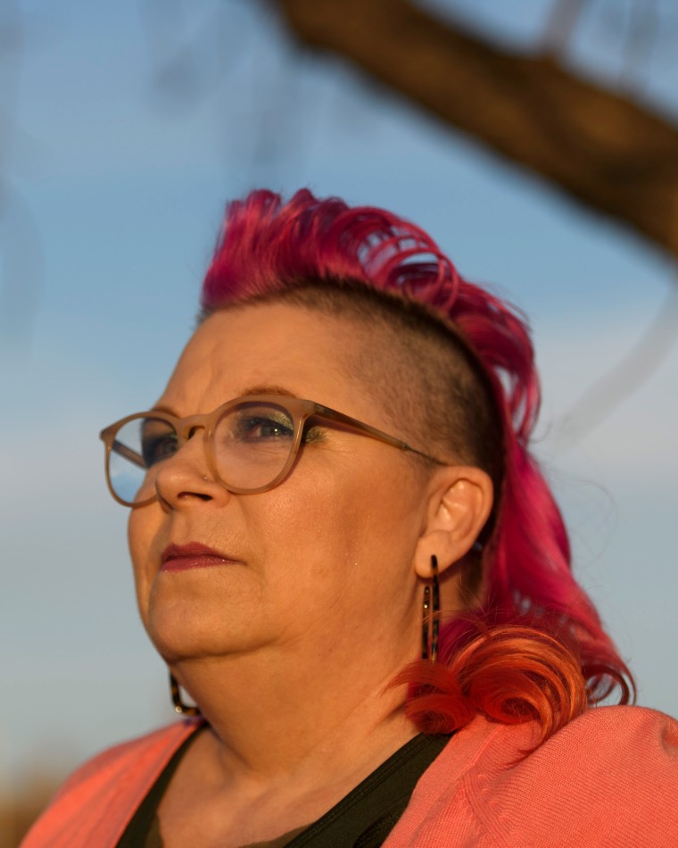 Kristi Balden, chair of the Enid Social Justice Committee, is the mother of two LGBTQ children, who drive her fight for inclusivity in the city. 