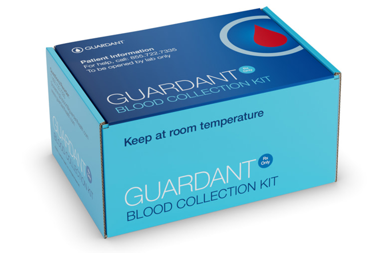 Guardant Health's Blood Collection Kit.