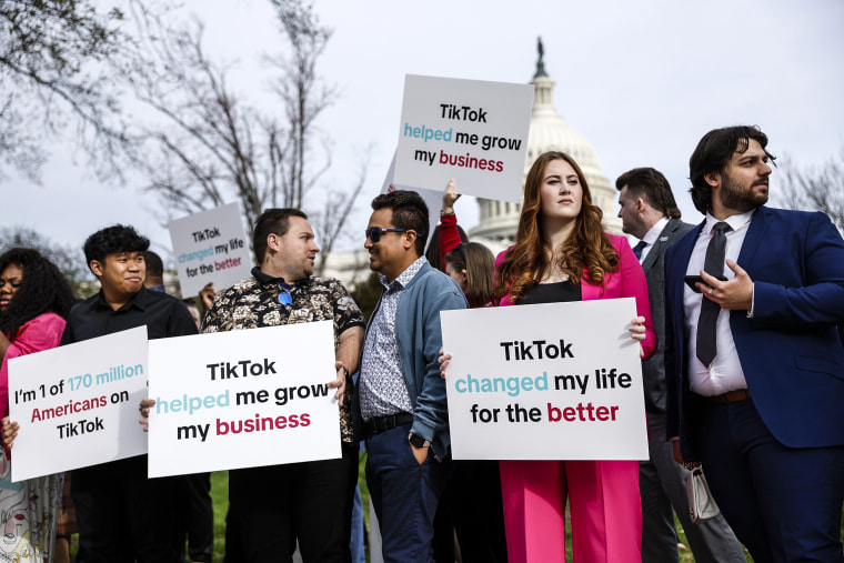 Image: House To Vote On Bill That Would Ban TikTok In U.S. Unless Its Chinese Owner ByteDance Sells