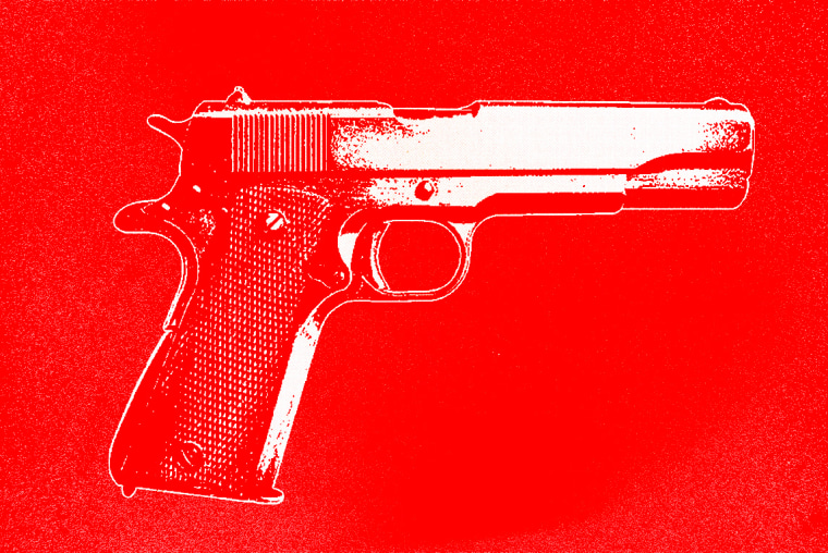 Photo Illustration: A pistol