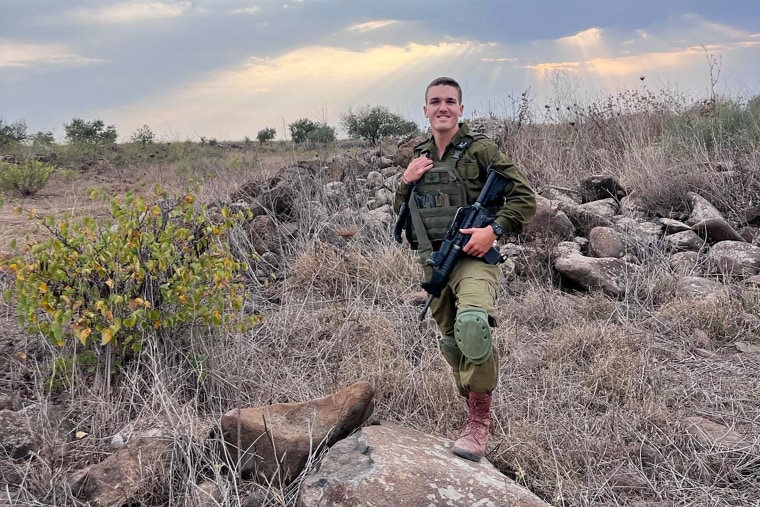 IDF reservist LeRoi Taljaard.