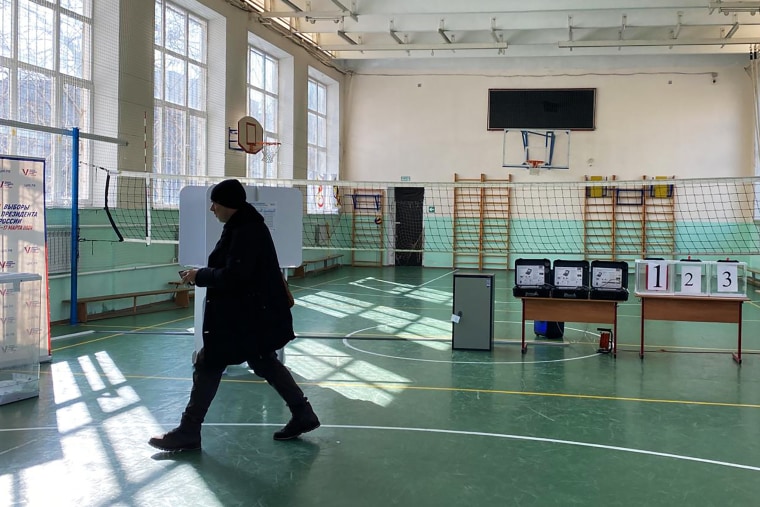 Russian Election Voting Moscoq