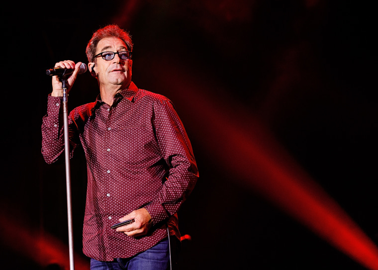 Huey Lewis performing in Vancouver, Canada