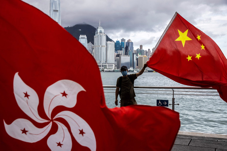 Hong Kong China Handover