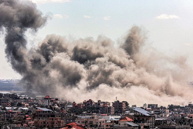 Israeli bombardments in Rafah