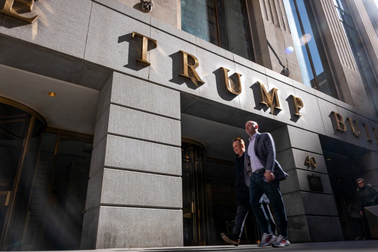 Trump-owned building in downtown Manhattan