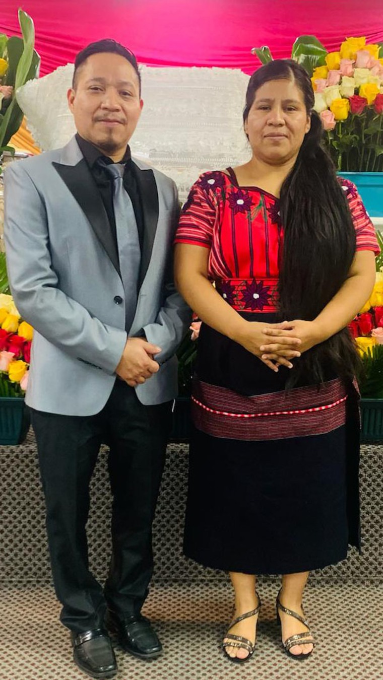 Fremont residents Vicente (left) and Maria (right) Hernandez operate a Guatemalan church in town and says they’ve seen their congregation grow with new migrant arrivals. 