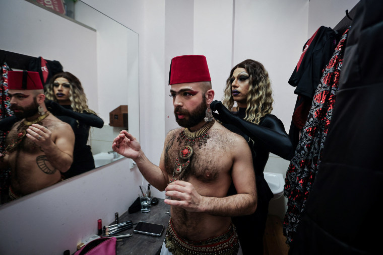 Berlin drag show 'Together' seeks to address Middle East grief, in Berlin