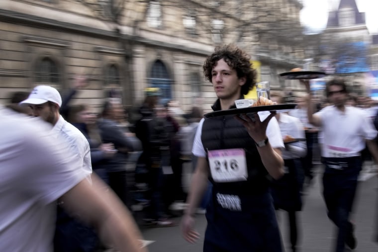 Paris Waiter Race