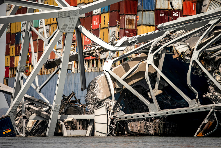 Baltimore Bridge Collapses After Ship Rams Into Overpass