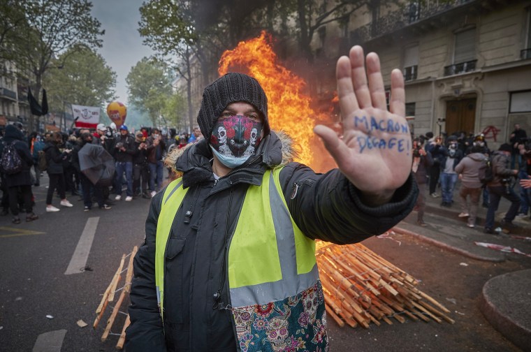 May Day Protests In Paris