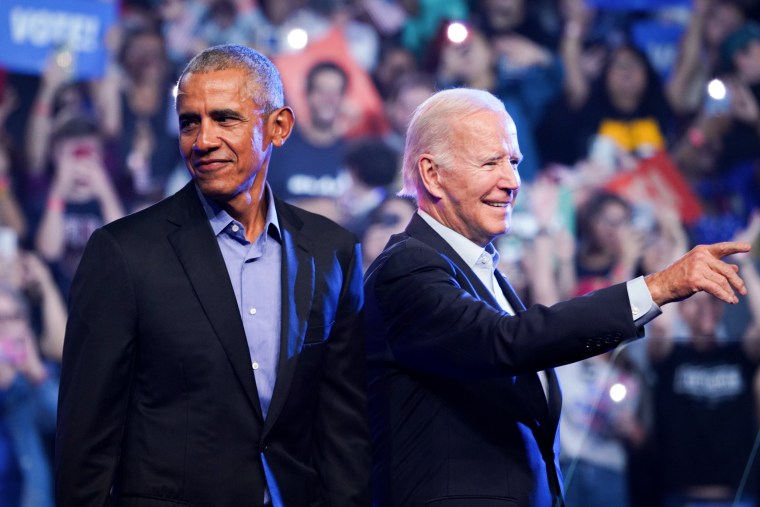 Barack Obama and Joe Biden