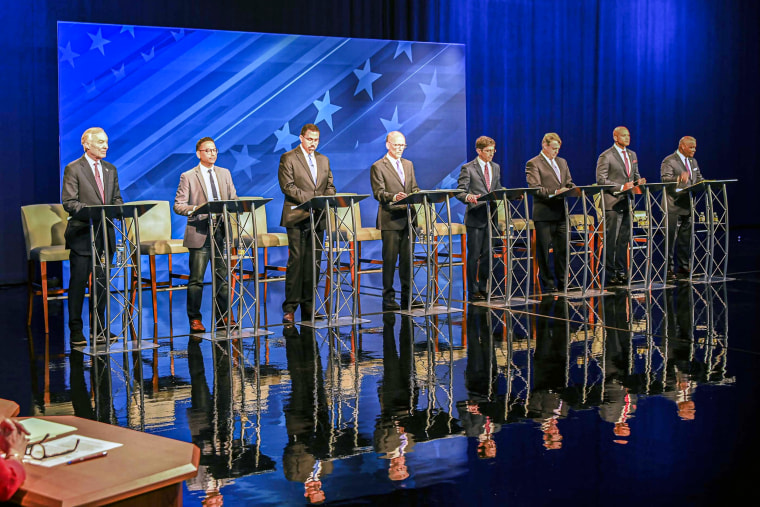 Democratic Primary debate for Maryland governor candidates