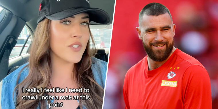Chelsea Blackwell responds to Travis Kelce's impression of her from 'Love Is Blind': 'I need to crawl under a rock'