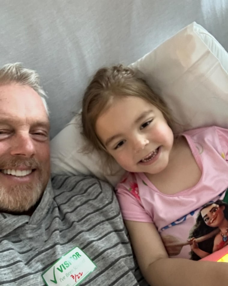Celebrity trainer Gunnar Peterson reveals his daughter, 4, has cancer after having 'typical kid' symptoms