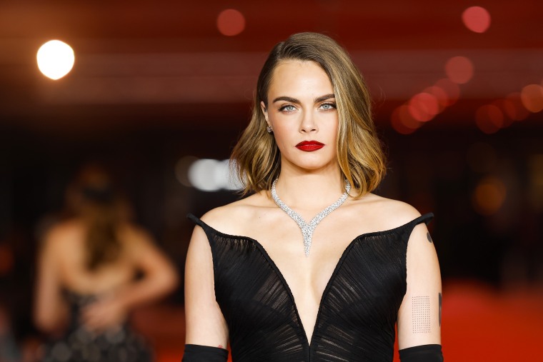 Cara Delevingne at the Academy Museum of Motion Pictures 3rd annual Gala at Academy Museum of Motion Pictures on Dec. 3, 2023 in Los Angeles, California.