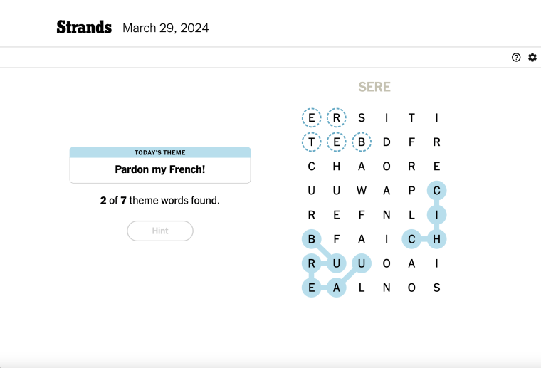 What Is Strands? How to Play New York Times Word Search Game