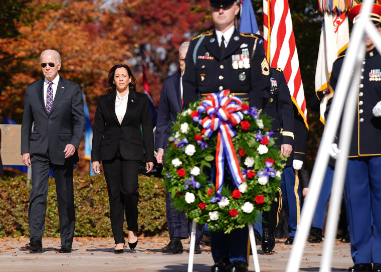 President Biden Visits Arlington National Cemetery On Veterans Day