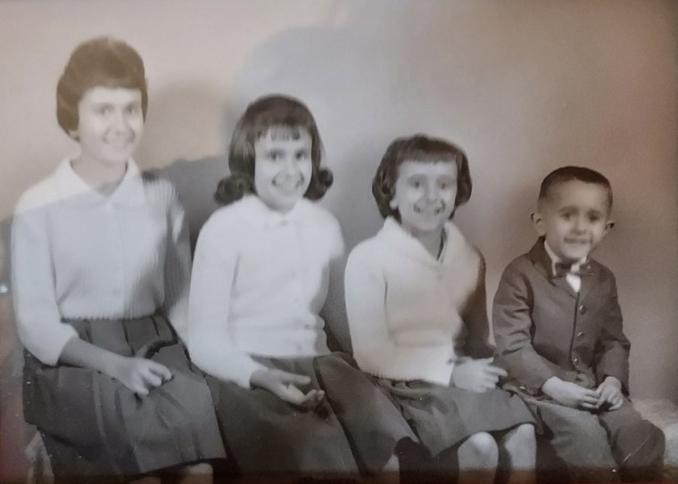 The Miller siblings. From left to right: Ann, Sheila, Jane, and Tim.