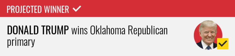 Donald Trump wins Oklahoma Republican primary