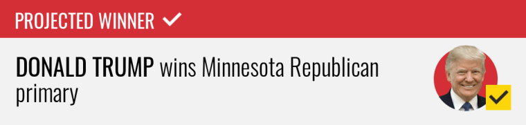 Donald Trump wins Minnesota Republican primary