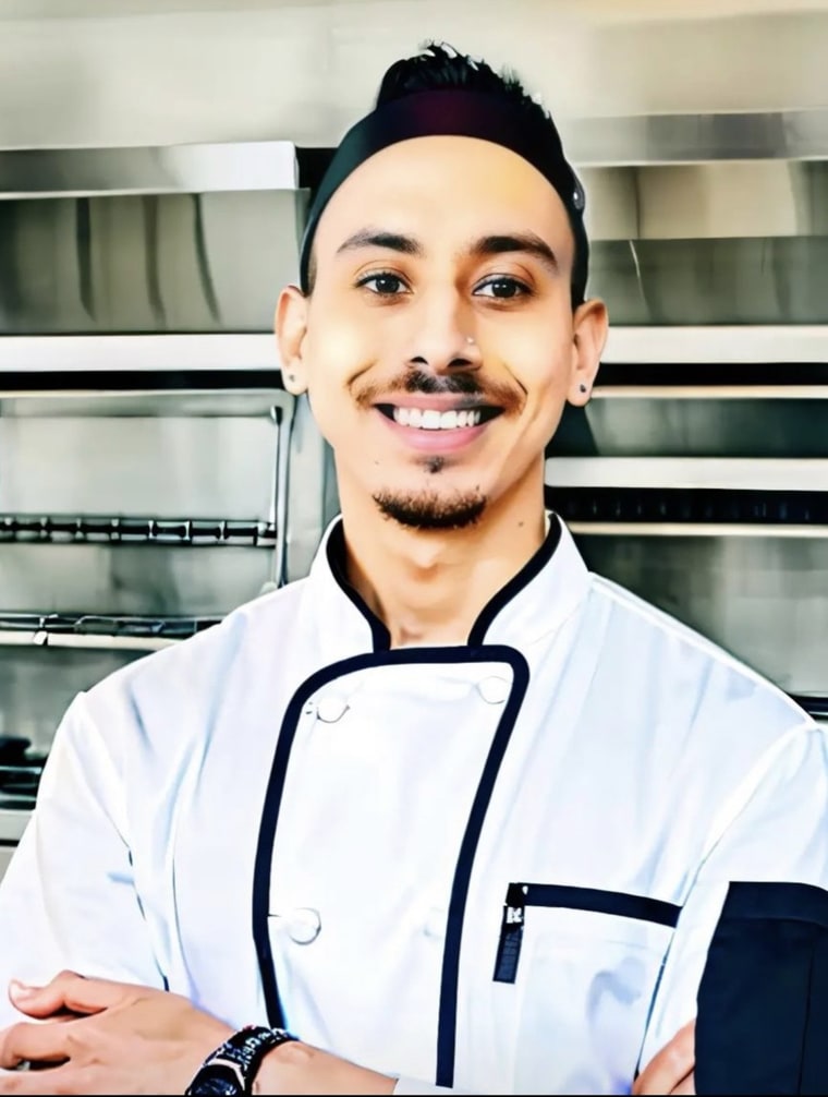 Chris Lopez, a chef in Dallas, Texas, was diagnosed with colon cancer at 30.