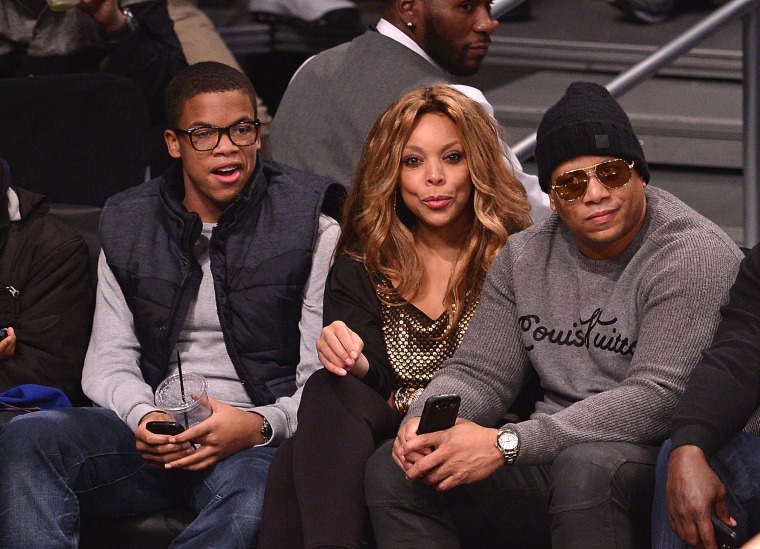 Celebrities Attend The New York Knicks Vs Brooklyn Nets Game - December 5, 2013