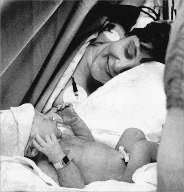 Elizabeth Carr, the first baby born in the U.S. through IVF, was born on Dec. 28, 1981.