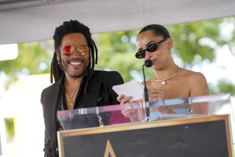Lenny Kravitz Honored with Star on The Hollywood Walk of Fame