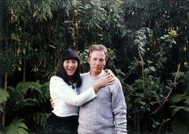 Author Susan Berman and Robert Durst, who has been charged with her murder.