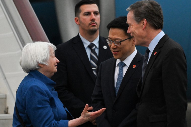 Yellen kicks off China meetings with overcapacity concerns, encouraging ...