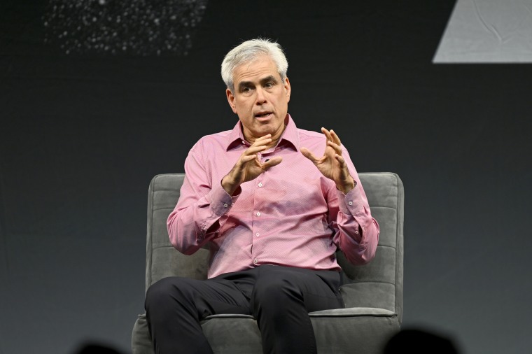 Author Jonathan Haidt speaks in New York in 2022.