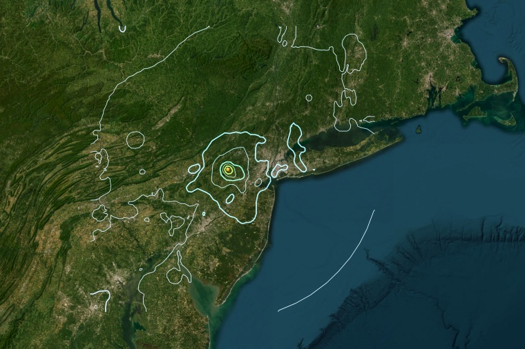 A magnitude 4.8 earthquake shook the East Coast shortly after 10:20 a.m. Friday morning, according to the United States Geological Survey.